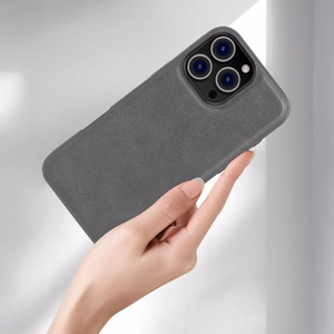 Чехол для телефона X-Level "Earl III Collection" для Apple iPhone 16 Pro серый