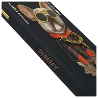 Nimmy Akiniai Kietas Šuo dėklas telefonui iPhone 15 Pro - juodas