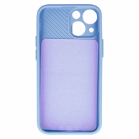 Camshield Soft dėklas iPhone 15 Plus šviesiai violetinis