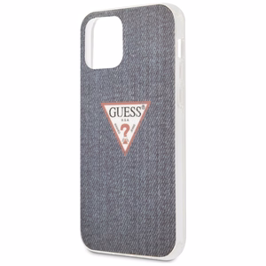 Dėklas telefonui (m) iPhone 12 Pro Max 6.7" - mėlynas/mėlynas kietasis dėklas Jeans Collection