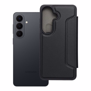 RAZOR knygos tipo dėklas SAMSUNG S26 telefonui, juodas