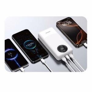 Išorinė baterija Dudao K12Pro juoda 22.5W 20000mAh (PD / QC3.0)
