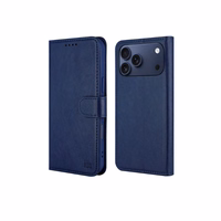 Dėklas HDD Clasp Wallet Case Samsung G991 S21 5G mėlynas