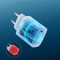 Įkroviklis Choetech "Q5004" baltas (USB-C / 20W) (2vnt)