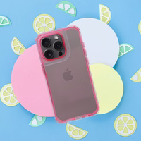 MATRIX CLEAR dėklas telefonui IPHONE 17 Air pudros rožinis