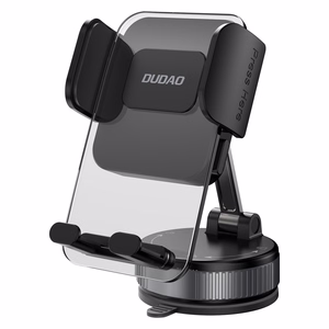 Dudao F24PLUS Car Holder with Suction Cup Dashboard - Juodas