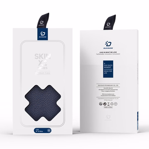 Dux Ducis Skin X2 dėklas telefonui iPhone 14 Plus su magnetine uždanga mėlynas