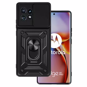 Dėklas telefonui Motorola Edge 40 Pro 5G (m) - juodas