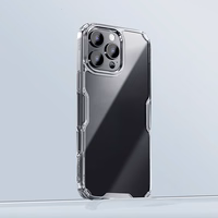 Nillkin Nature Pro dėklas telefonui iPhone 16 Pro - permatomas ir baltas