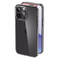Dėklas telefonui Spigen Airskin Hybrid iPhone 15 Pro Max - skaidrus (m)