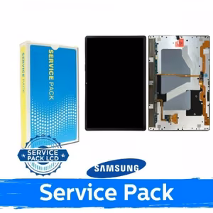 LCD ekranas suderinamas su Samsung X910 / X916 Tab S9 Ultra juodas (Service Pack)