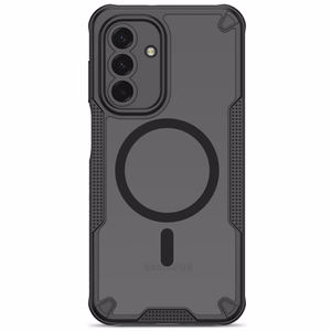 Tech-Protect Rugged Shield MagSafe dėklas, skirtas Samsung Galaxy A17 / A18 / A26 4G / 5G, matinis juodas