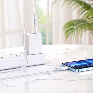 Kabelis USB-C į Lightning Hoco PD 3A 20W 1 m X70 baltas