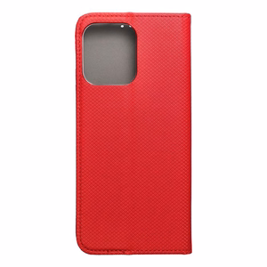 Dėklas telefonui (m) SMART CASE Book for MOTOROLA G75 - raudonas