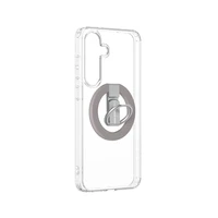 Dėklas telefonui Minimal Mag Case su magnetiniu žiedu ir magnetiniu žiedu Samsung Galaxy S25 – Skaidrus