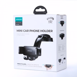 Automobilinis laikiklis Joyroom v2 JR-ZS283 juodas (nemagnetinis / lipnus pagrindas)