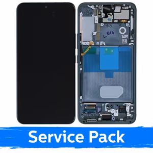 Ekranas skirtas Samsung S901 S22 su rėmeliu / Green / (Service Pack)