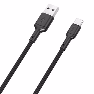 Dudao L9T 5A Кабель USB-A - USB-C 1м - чёрный