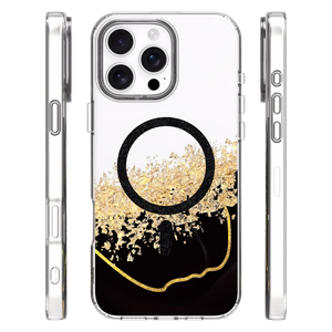 Epoxy Mag dėklas skirtas iPhone 16 Pro Max 6,9" juodas
