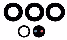 Samsung S918 S23 Ultra 5G kameros stikliukas (only lens 5pcs) ORG