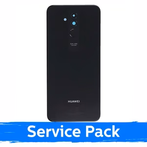 Galinis dangtelis skirtas Huawei Mate 20 Lite juodas 100% originalus (Service Pack)