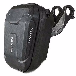 WILDMAN дорожная сумка для руля велосипеда на молнии, 3L, E8, черная