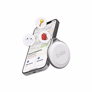SBS Track My Circle водонепроницаемый локатор IP65 совместимый с Apple Find My - белый