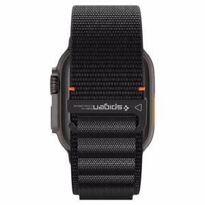 SPIGEN WBF1 dirželis APPLE WATCH 6 / 7 / 8 / 9 / 10 / SE / ULTRA 1 / 2 (44 / 45 / 46 / 49 MM) juodas