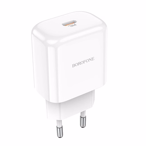 Įkroviklis Borofone BN3 20W USB-C baltas