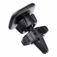 Automobilinis universalus telefono laikiklis Forcell (H-CT325) tvirtinamas ant ventiliacijos grotelių, magnetinis, juodas