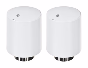 Shelly BLU TRV Termostatinės galvutės baltos