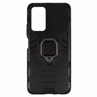 Dėklas telefonui Ring Armor Case for Xiaomi Poco M4 Pro 5G - juodas (m)