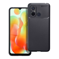 Dėklas telefonui CARBON PREMIUM XIAOMI Redmi 12C juodas