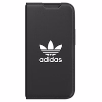 Adidas OR Dėklas telefonui Booklet BASIC iPhone 14 Pro 6.1" juodas/baltas 50182