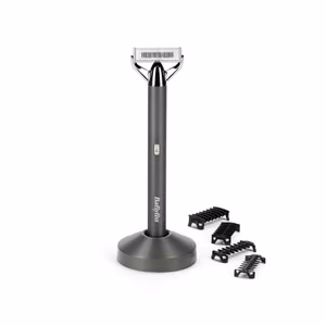 BaByliss Super-X Metal OT996E – беспроводной триммер для бороды для сухого и влажного использования, серебристый