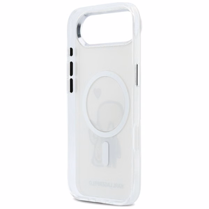 Karl Lagerfeld Karl & Choupette Back MagSafe Dėklas for iPhone Air - Clear