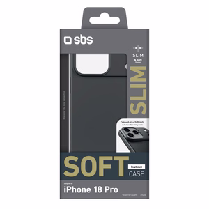 SBS Instinct dėklas, skirtas iPhone 18 Pro / 17 Pro – juodas