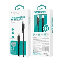 Devia kabelis Star EC418 PD USB-C - Lightning 1,5 m 27W 3A baltas