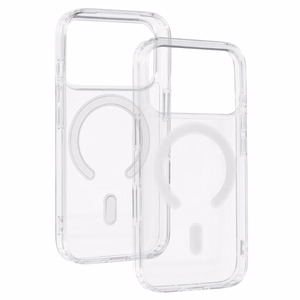 Iphone 17 Pro Max - skaidrus akrilinis magnetinis dėklas telefonui