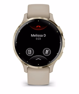 Garmin išmanusis laikrodis Venu 3S (010-02785-02) – pilkas / aukso spalvos