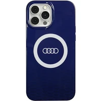Audi IML Big Logo Magnetinis dėklas iPhone 13 Pro Max - mėlynas