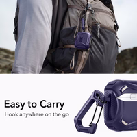 ESR Cyber FlickLock MagSafe deklas AirPods Pro 3 - Violetinis