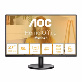 AOC 27B3CA2 kompiuterio monitorius 68,6 cm (27") 1920 x 1080 pikseliai „Full HD“ LED Juoda