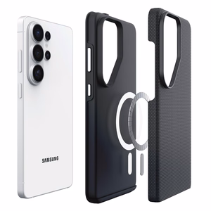 3mk Fortis MagCase dėklas, skirtas Samsung Galaxy S26 Ultra, juodas