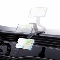 USAMS Universalus magnetinis laikiklis prietaisų skydeliui US-ZJ079 juodas ZJ79ZJ01