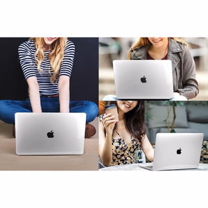 Tech-Protect SmartShell dėklas MacBook Air 15" M2 / M3 / 2023-2024 - skaidrus
