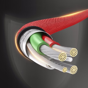 Ugreen US294 USB-C - USB-C 3A 480Mb/s laidas 1m raudonas