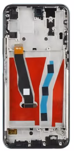 Ekranas Huawei P Smart Z/Honor 9X su lietimui jautriu stikliuku ir rėmeliu Black ORG