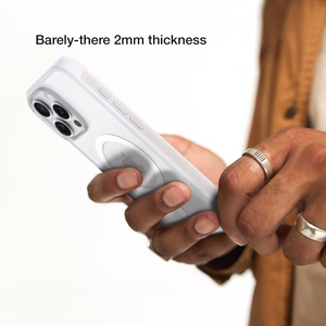 Incase Slim Case dėklas su MagSafe, skirtas iPhone 16 Pro Max, skaidrus