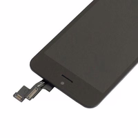 ekranas + lietiminis AAA QUALITY TIANMA GLASS IPHONE 5 juodas